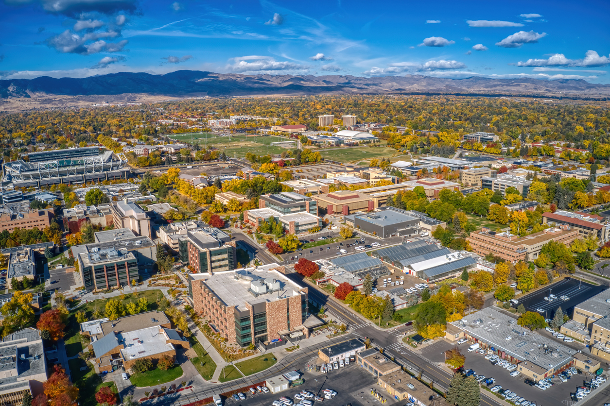 Panoramic Image of Fort Collins, CO